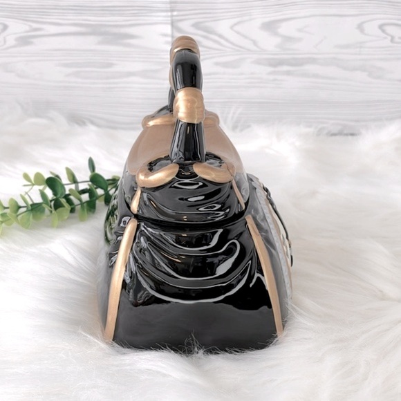 David’s Cookies Leopard Purse Cookie Jar - Picture 2 of 7